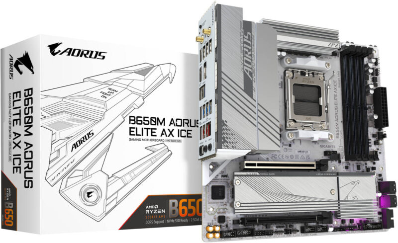 Gigabyte B650M AORUS ELITE AX ICE (DDR5)