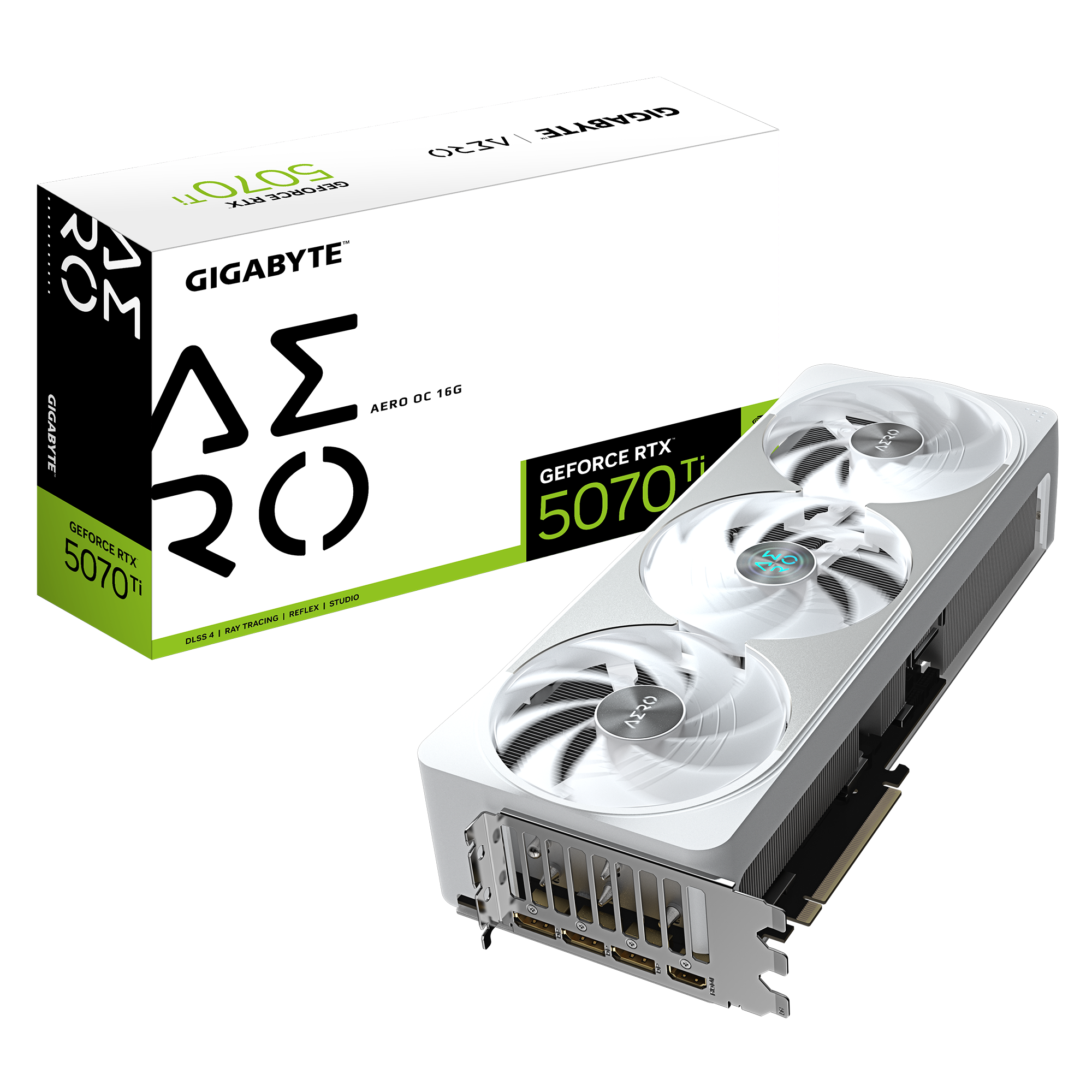 GIGABYTE GeForce RTX™ 5070 Ti AERO OC 16G