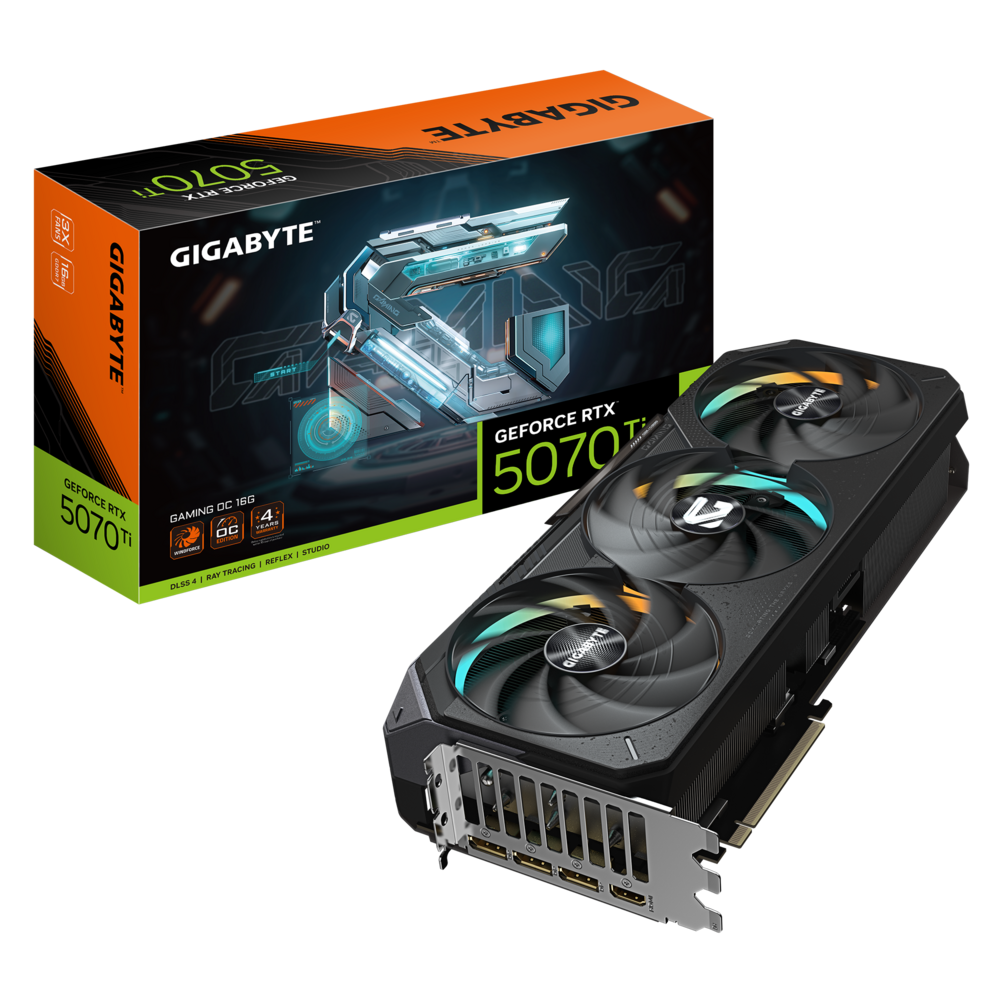 GIGABYTE GeForce RTX™ 5070 Ti GAMING OC 16G