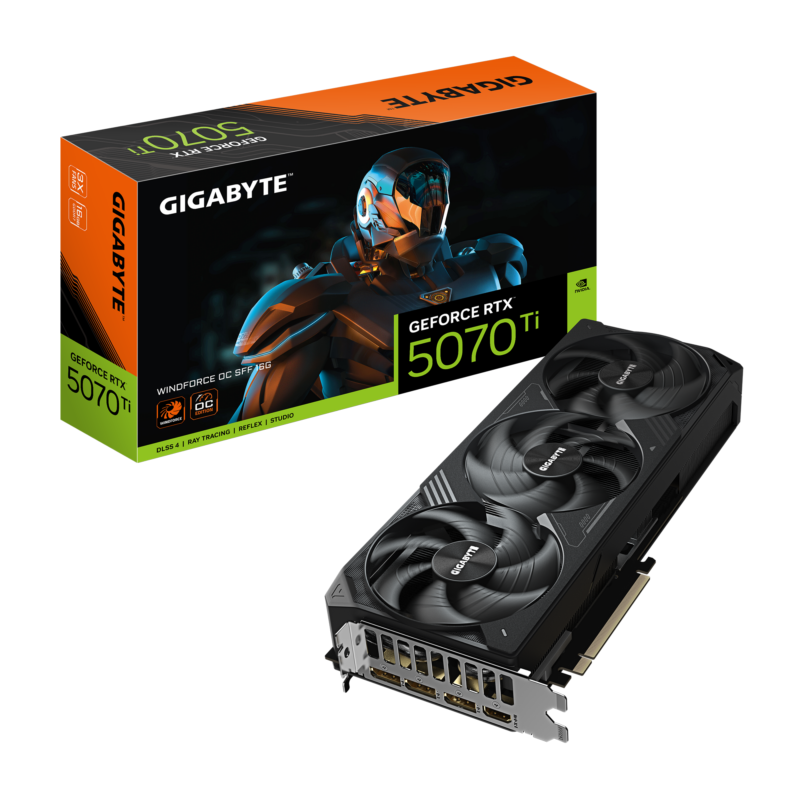 GIGABYTE GeForce RTX™ 5070 Ti WINDFORCE OC SFF 16G