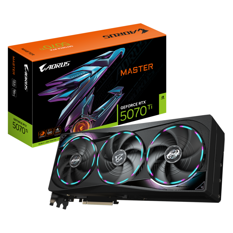 GIGABYTEAORUS GeForce RTX™ 5070 Ti MASTER 16G