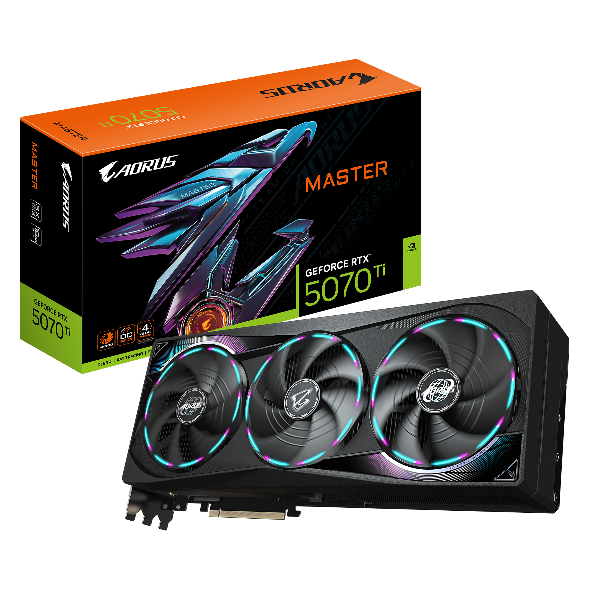 GIGABYTEAORUS GeForce RTX™ 5070 Ti MASTER 16G