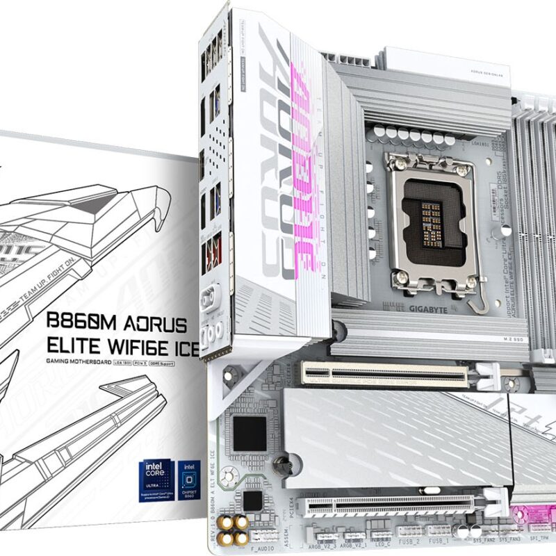 Gigabyte B860M AORUS ELITE WIFI6E ICE