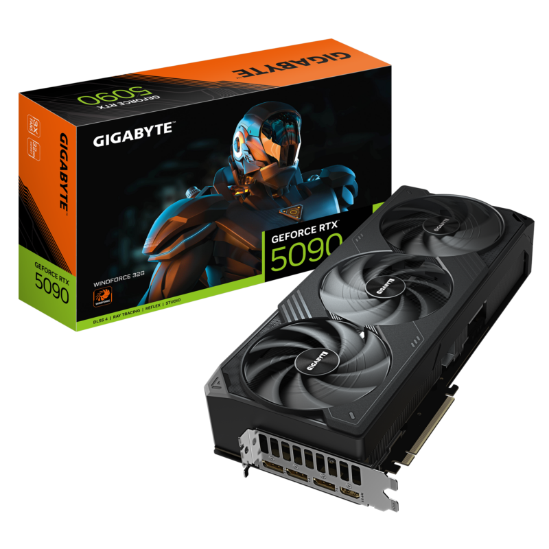 Gigabyte GeForce RTX™ 5090D WINDFORCE OC 32G