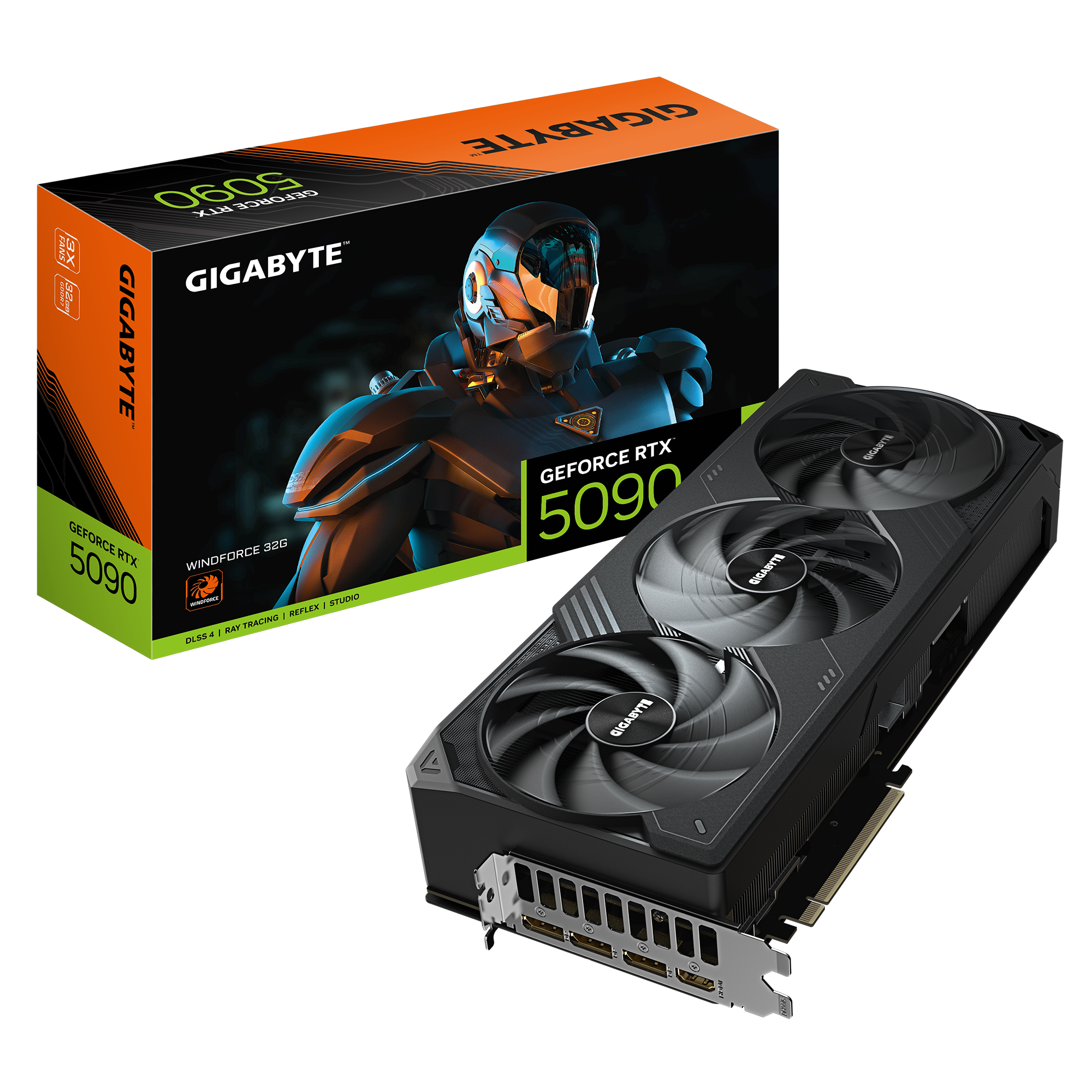 Gigabyte GeForce RTX™ 5090D WINDFORCE OC 32G